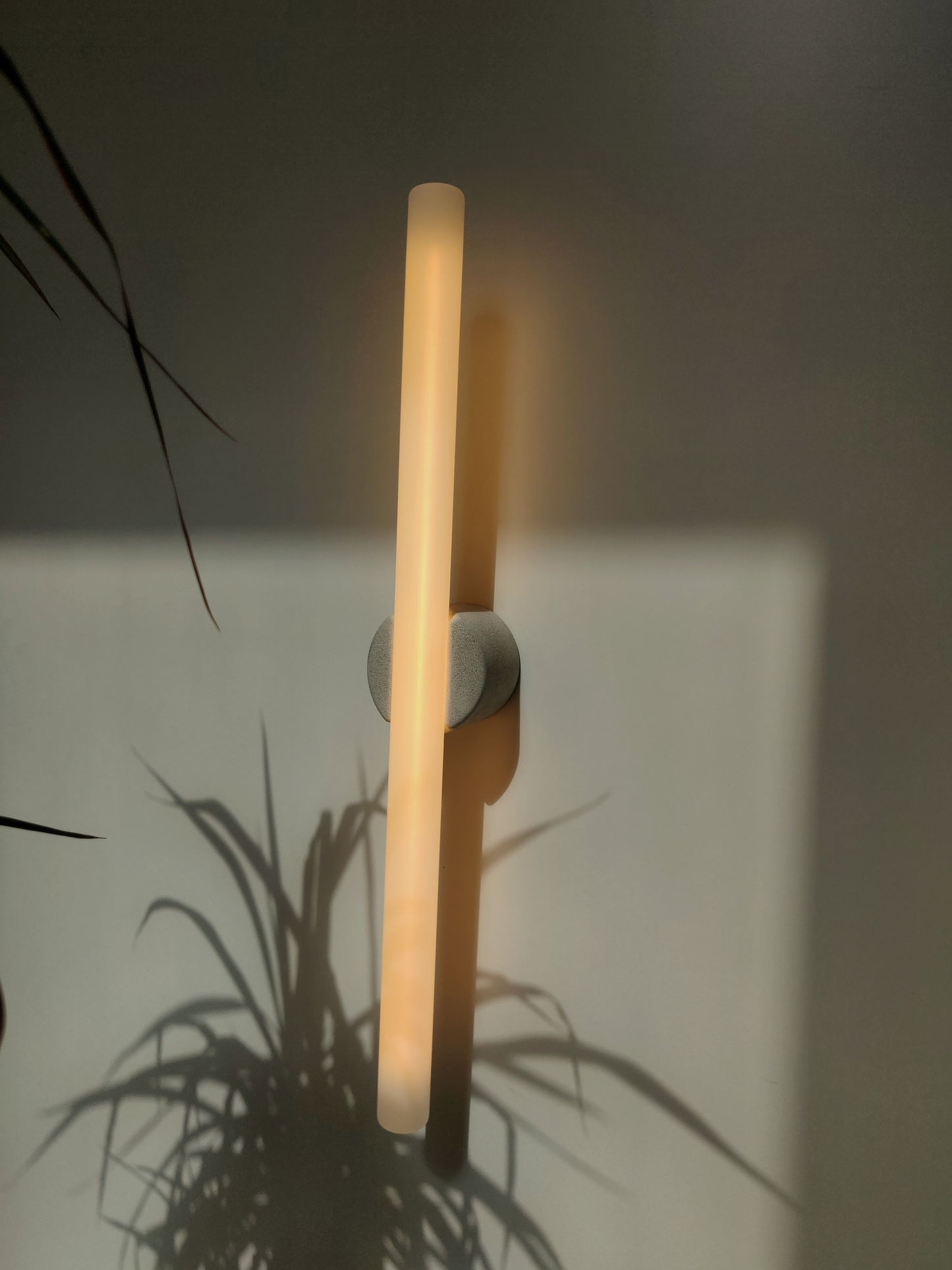Portland Stone Jesmonite Dot Wall Block